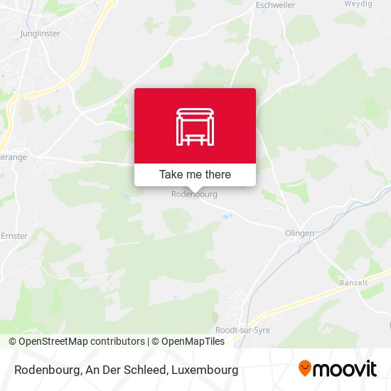 Rodenbourg, An Der Schleed Karte