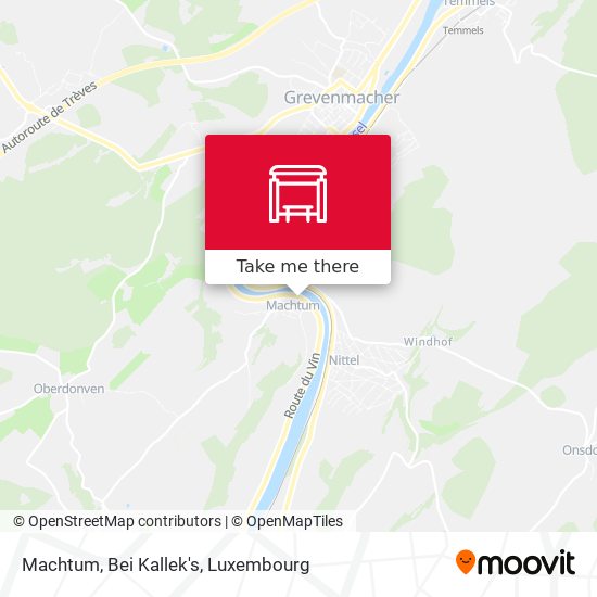 Machtum, Bei Kallek's map