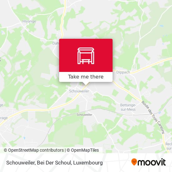 Schouweiler, Bei Der Schoul map