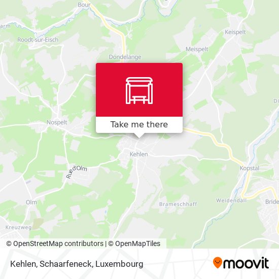 Kehlen, Schaarfeneck map