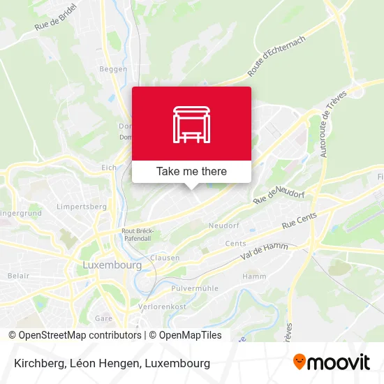 Kirchberg, Léon Hengen map