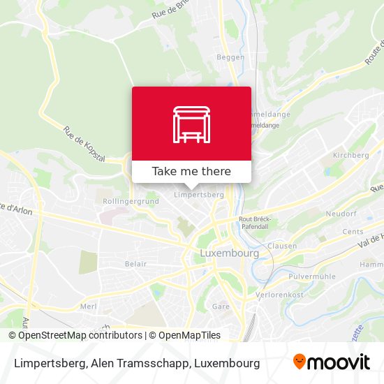 Limpertsberg, Alen Tramsschapp map