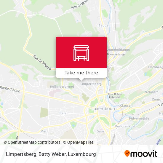 Limpertsberg, Batty Weber map