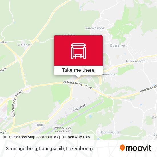 Senningerberg, Laangschib map