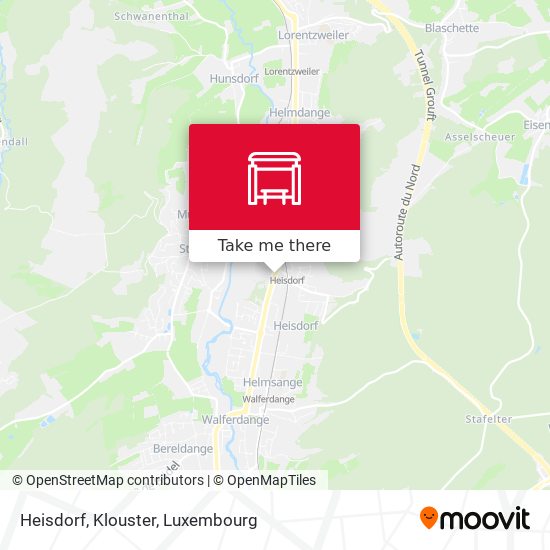 Heisdorf, Klouster map