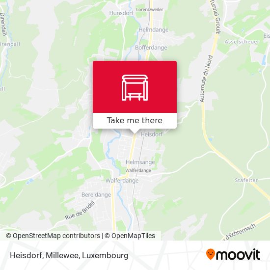 Heisdorf, Millewee map