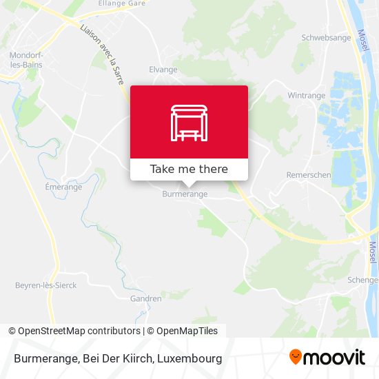 Burmerange, Bei Der Kiirch map