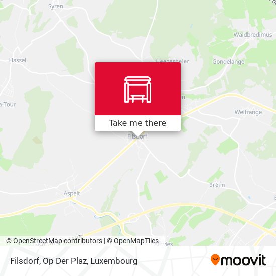 Filsdorf, Op Der Plaz map