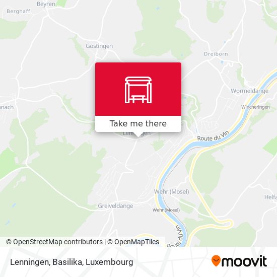 Lenningen, Basilika map