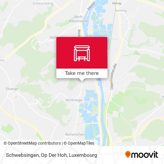 Schwebsingen, Op Der Hoh map