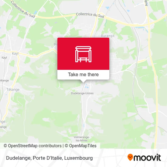 Dudelange, Porte D'Italie map