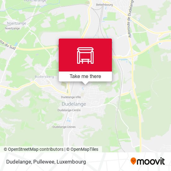 Dudelange, Pullewee map