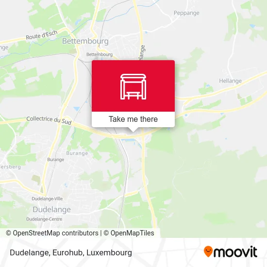 Dudelange, Eurohub map