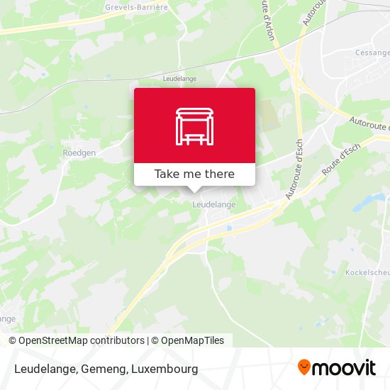 Leudelange, Gemeng Karte