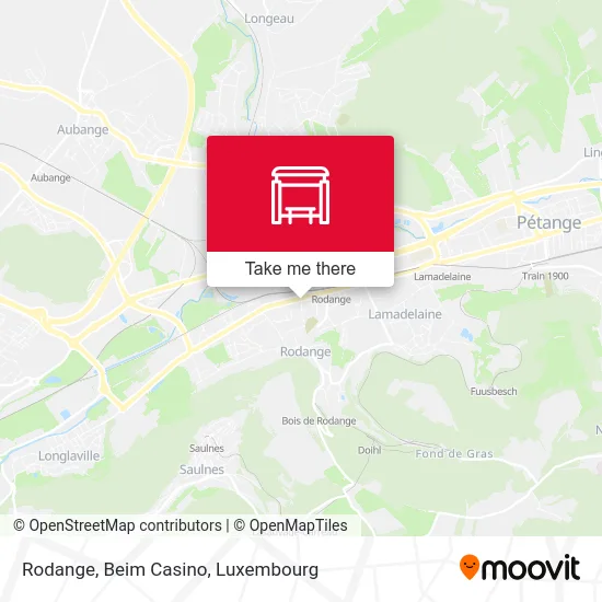 Rodange, Beim Casino map