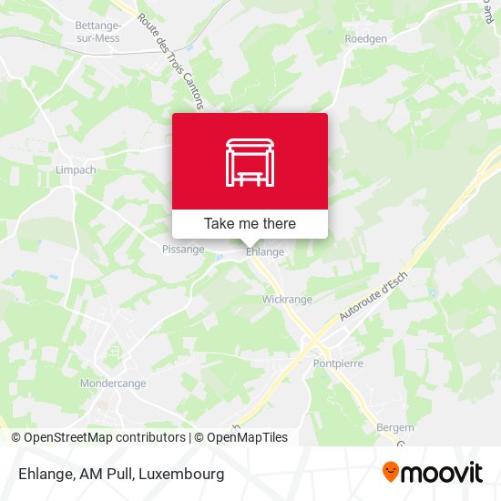 Ehlange, AM Pull map