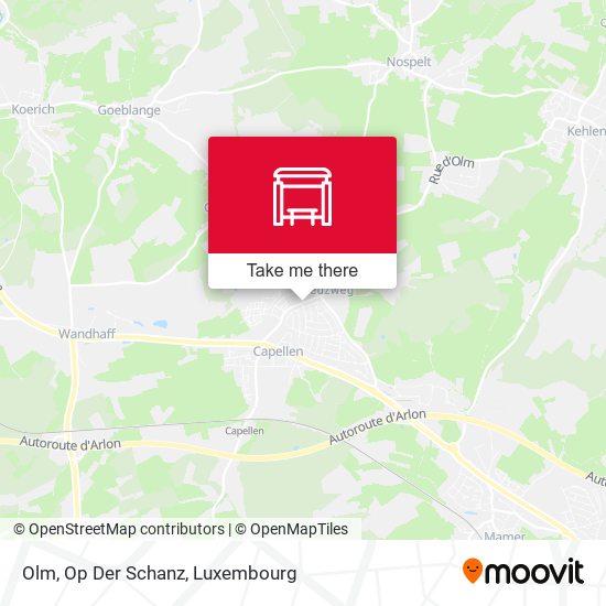 Olm, Op Der Schanz map