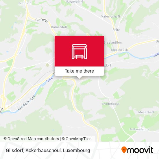 Gilsdorf, Ackerbauschoul map