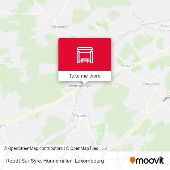 Roodt-Sur-Syre, Hunnemillen map