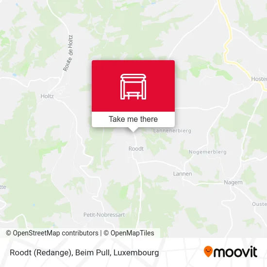 Roodt (Redange), Beim Pull map