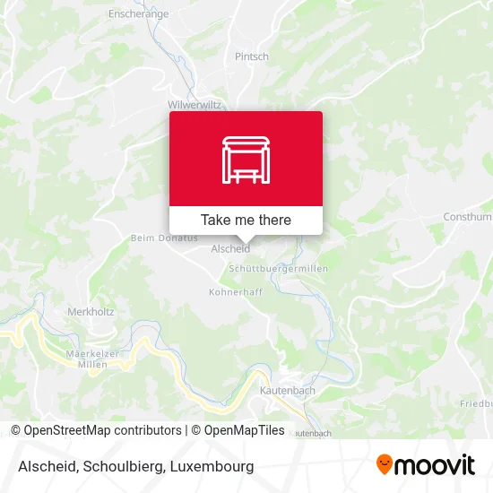 Alscheid, Schoulbierg map