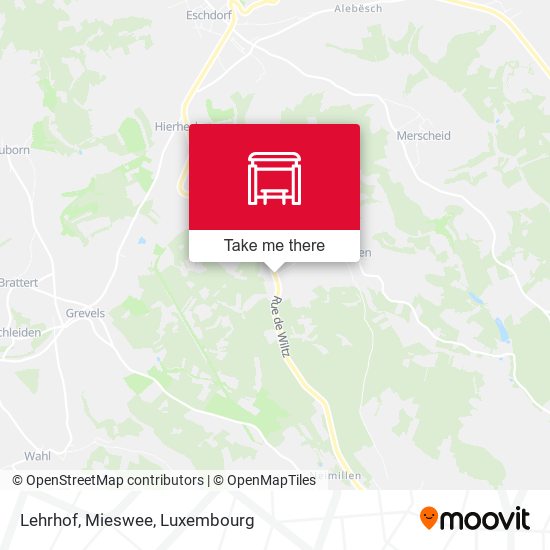 Lehrhof, Mieswee map