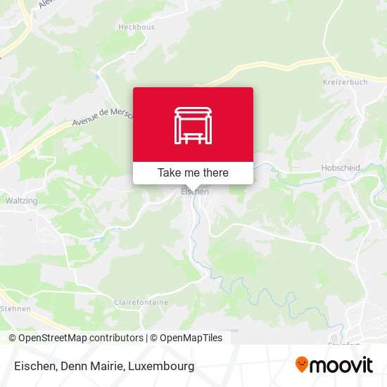 Eischen, Denn Mairie map