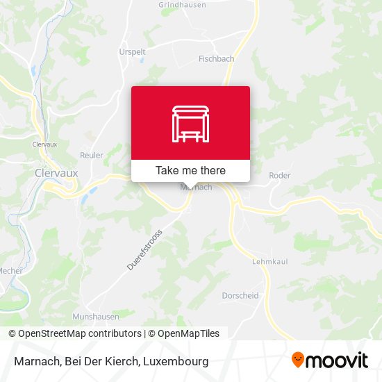 Marnach, Bei Der Kierch map