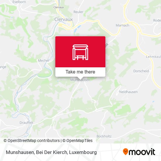 Munshausen, Bei Der Kierch map