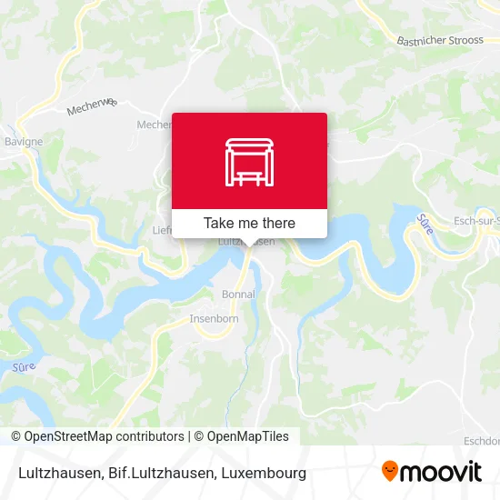 Lultzhausen, Bif.Lultzhausen map