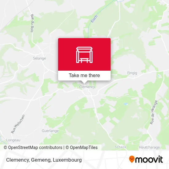 Clemency, Gemeng map