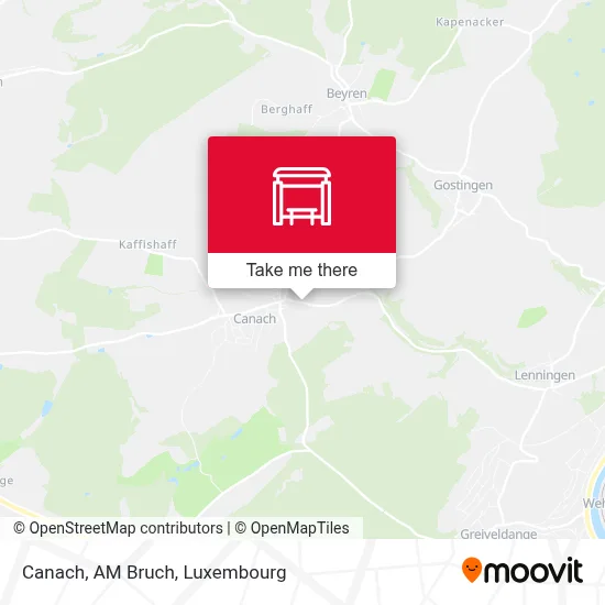 Canach, AM Bruch map