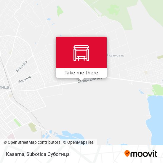 Kasarna map