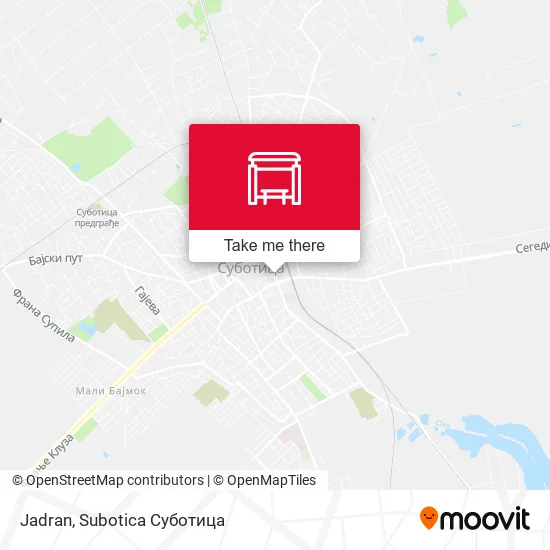 Jadran map