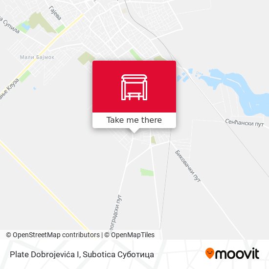 Plate Dobrojevića I map