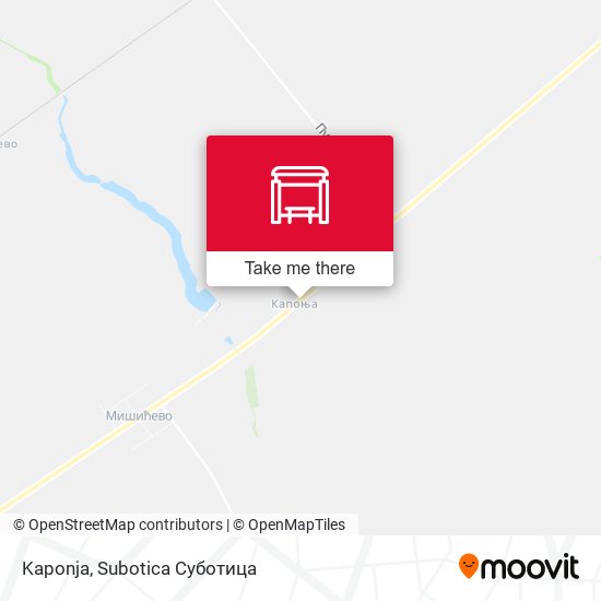 Kaponja map
