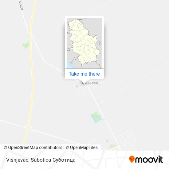 Višnjevac map