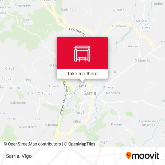 Sarria map