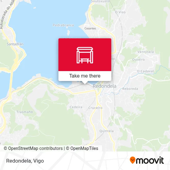 Redondela map