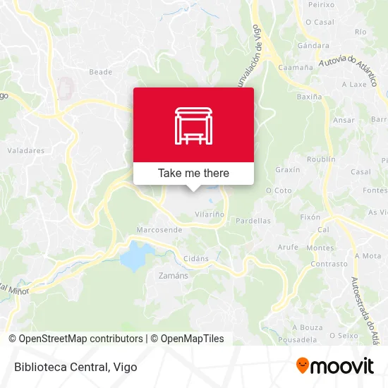 Biblioteca Central map