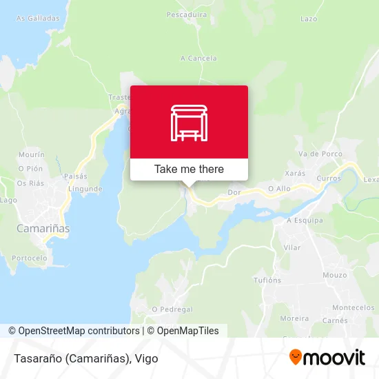 Tasaraño (Camariñas) map