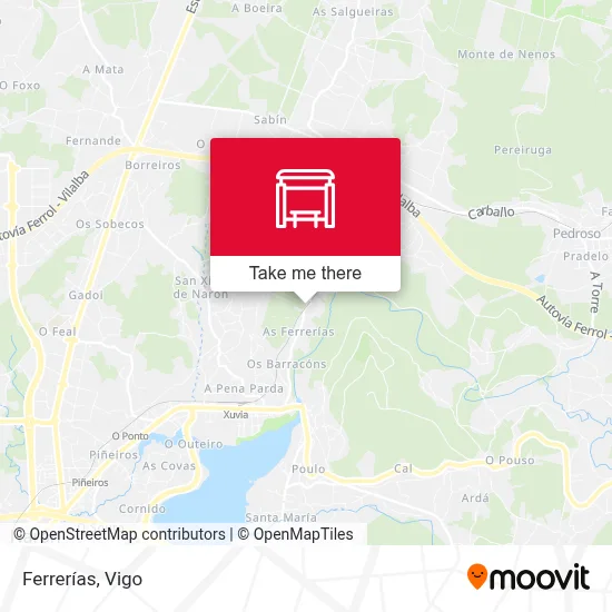 Ferrerías map
