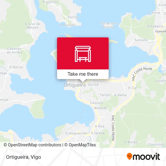 Ortigueira map