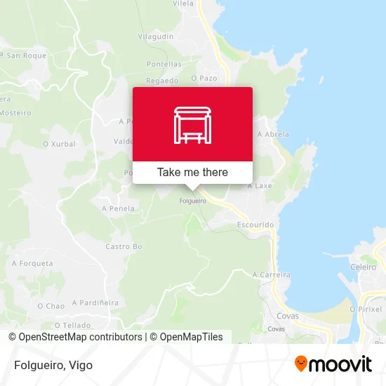 Folgueiro map