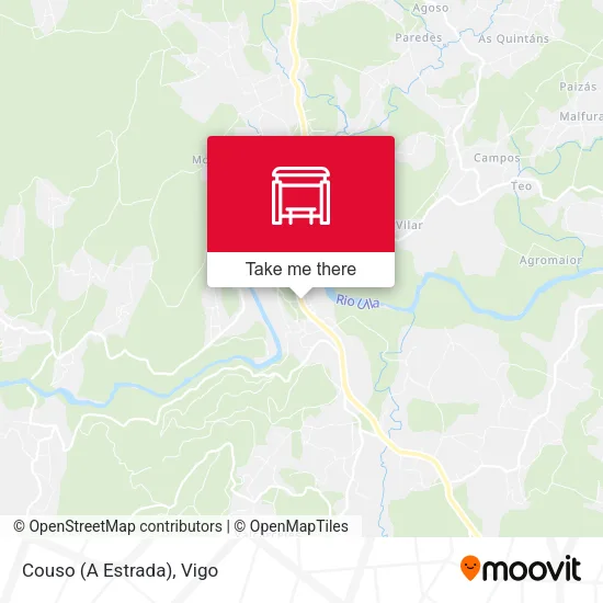 mapa Couso (A Estrada)