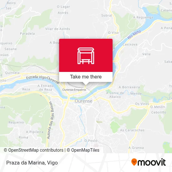 Praza da Marina map
