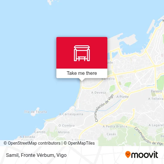 Samil, Fronte Vérbum map