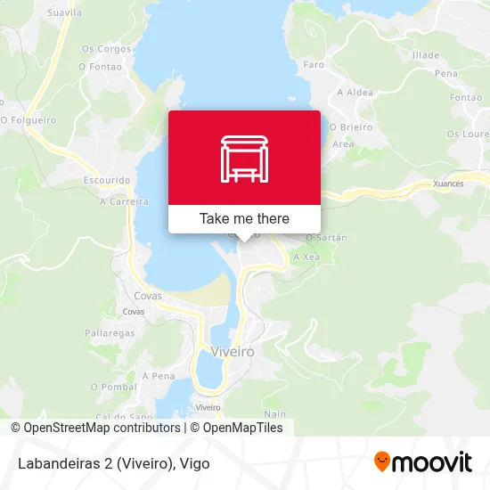 Labandeiras 2 (Viveiro) map