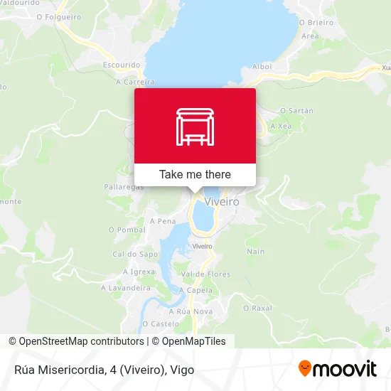 Rúa Misericordia, 4 (Viveiro) map