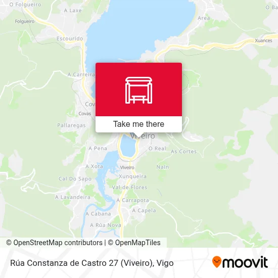 Rúa Constanza de Castro 27 (Viveiro) map